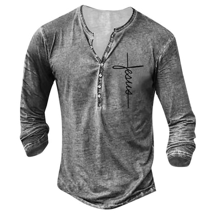 Men’s Long Sleeve T-Shirt front view