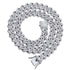 Miami Cuban Hip Hop Necklace polished fashion jewelry
