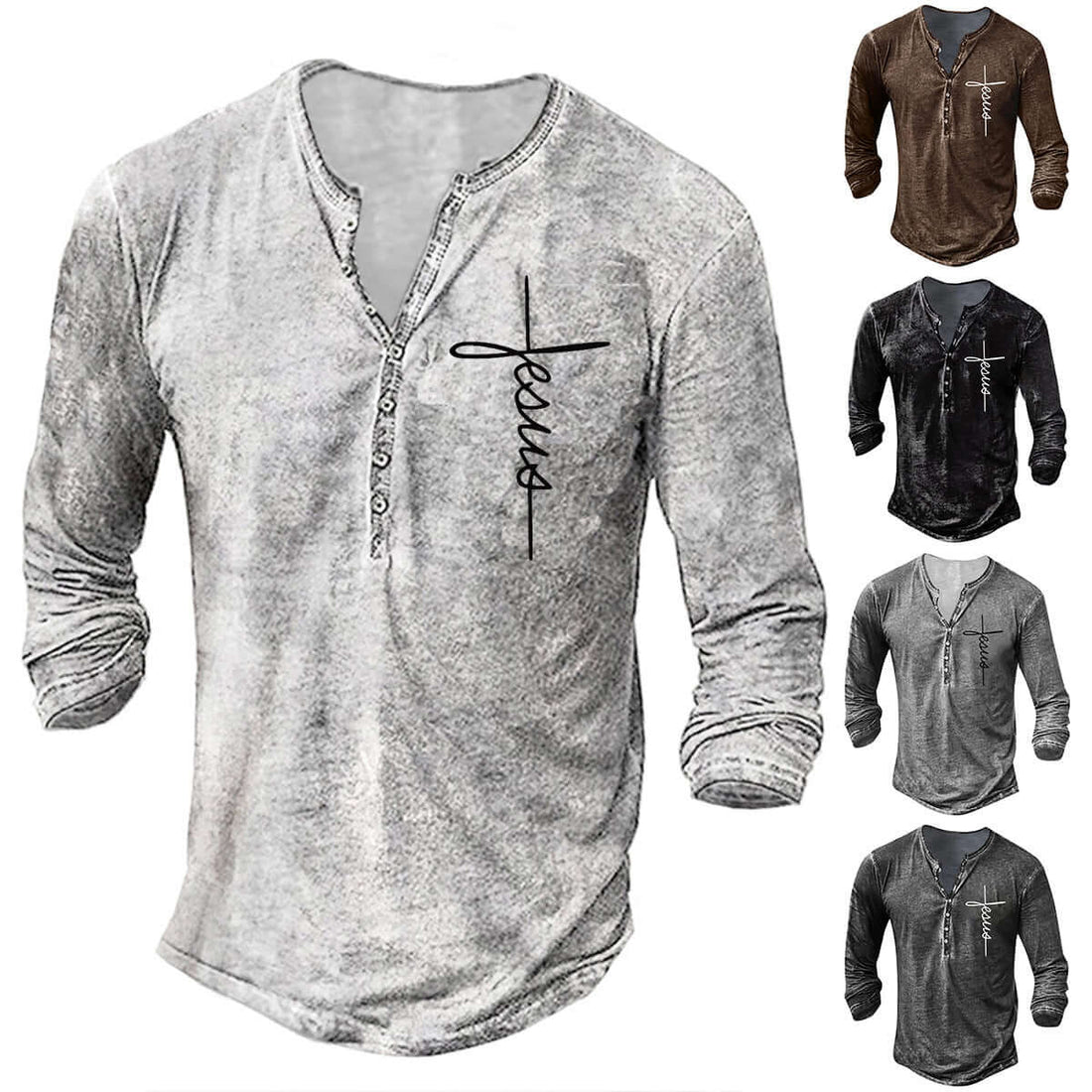 Men’s Long Sleeve T-Shirt front view