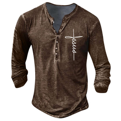 Men’s Long Sleeve T-Shirt front view