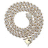 Miami Cuban Hip Hop Necklace polished fashion jewelry