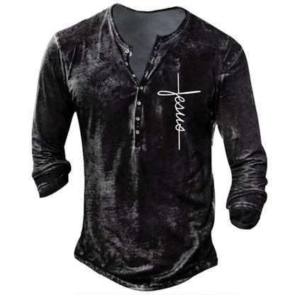 Men’s Long Sleeve T-Shirt front view